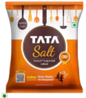 Tata Salt Vacuum Evaporated Iodised Salt – Helps Mental Development, 1 kg Pouch