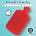 Hot Water Rubber Bottle bag for Pain Relief Therapy (Pack of 1) Multicolor